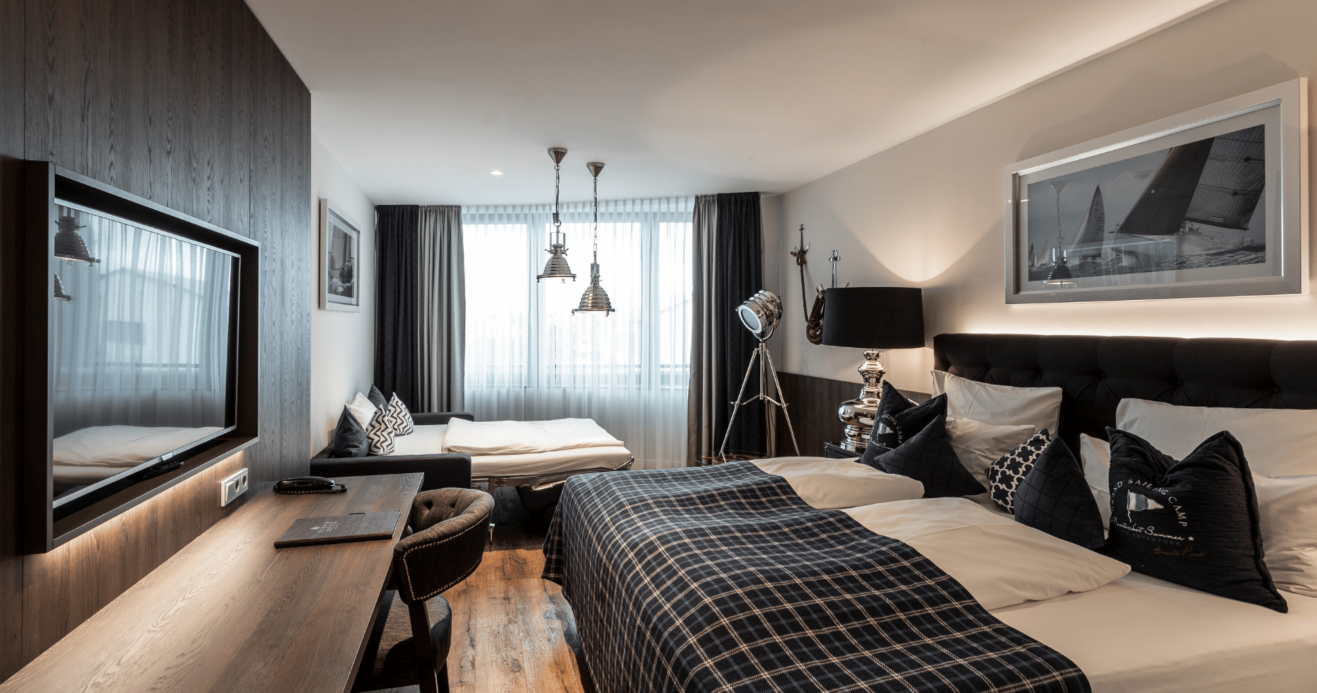 Admiral´s Cup Familienzimmer im Block Hotel