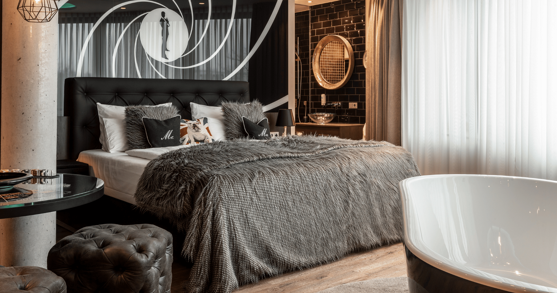 Gentlemen Deluxe Zimmer im Blockhotel