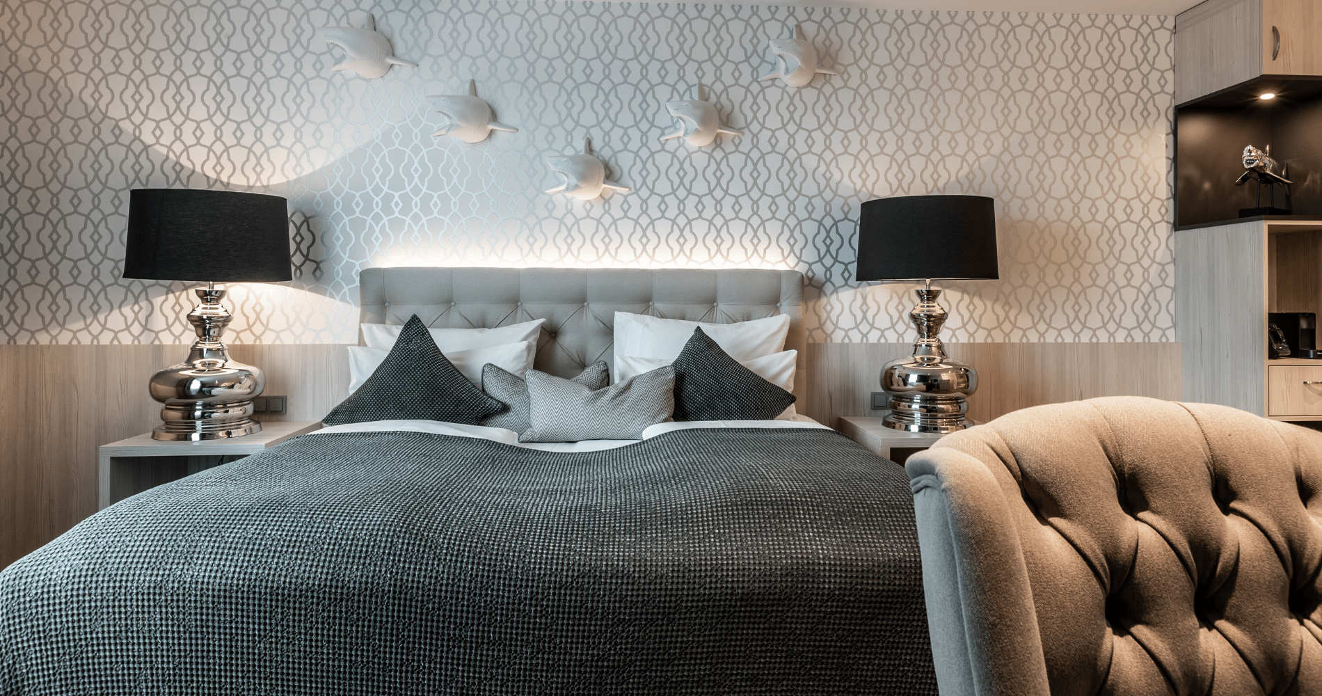 Hai Komfortzimmer im Block Hotel