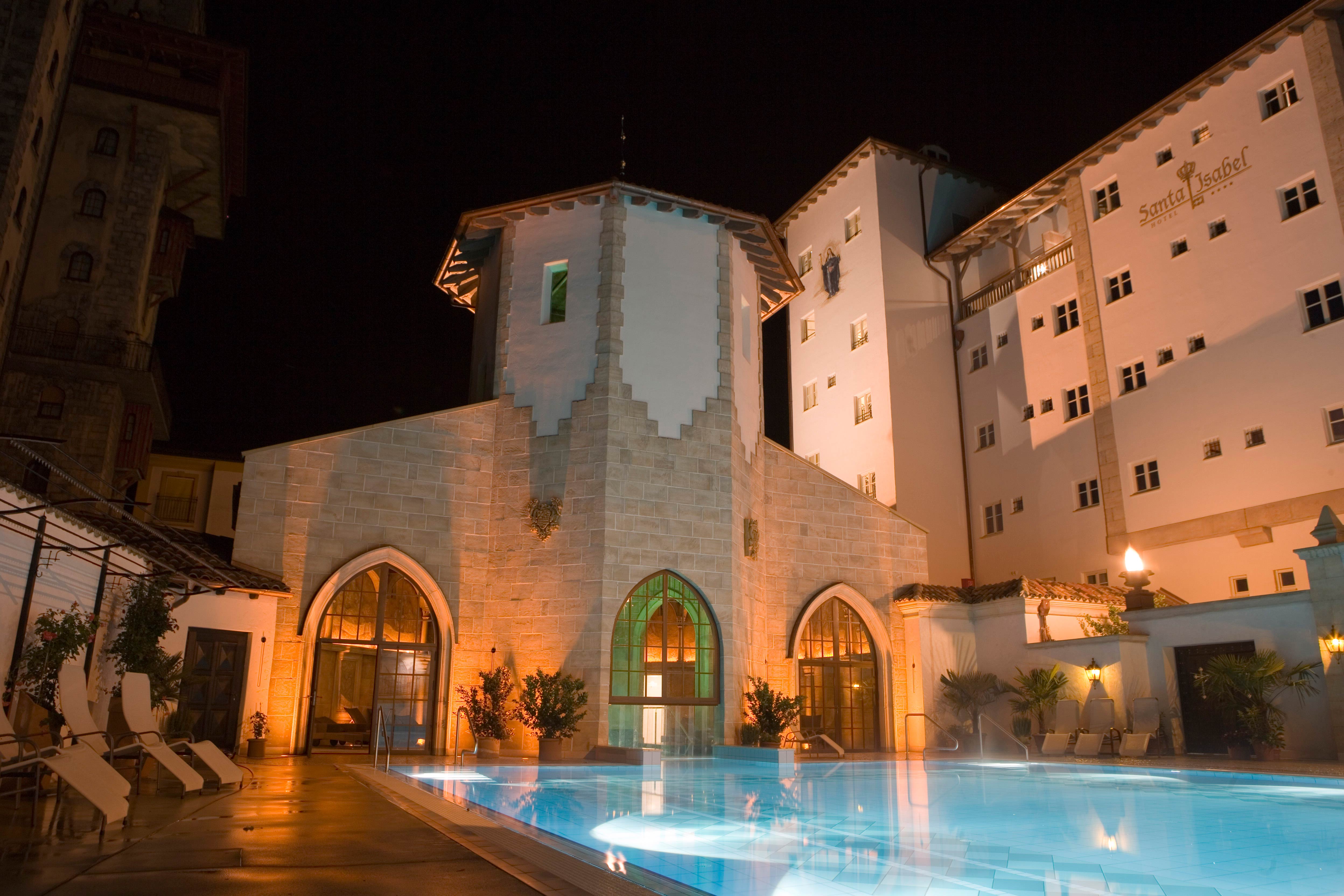 Pool im Hotel Santa Isabel; Europapark