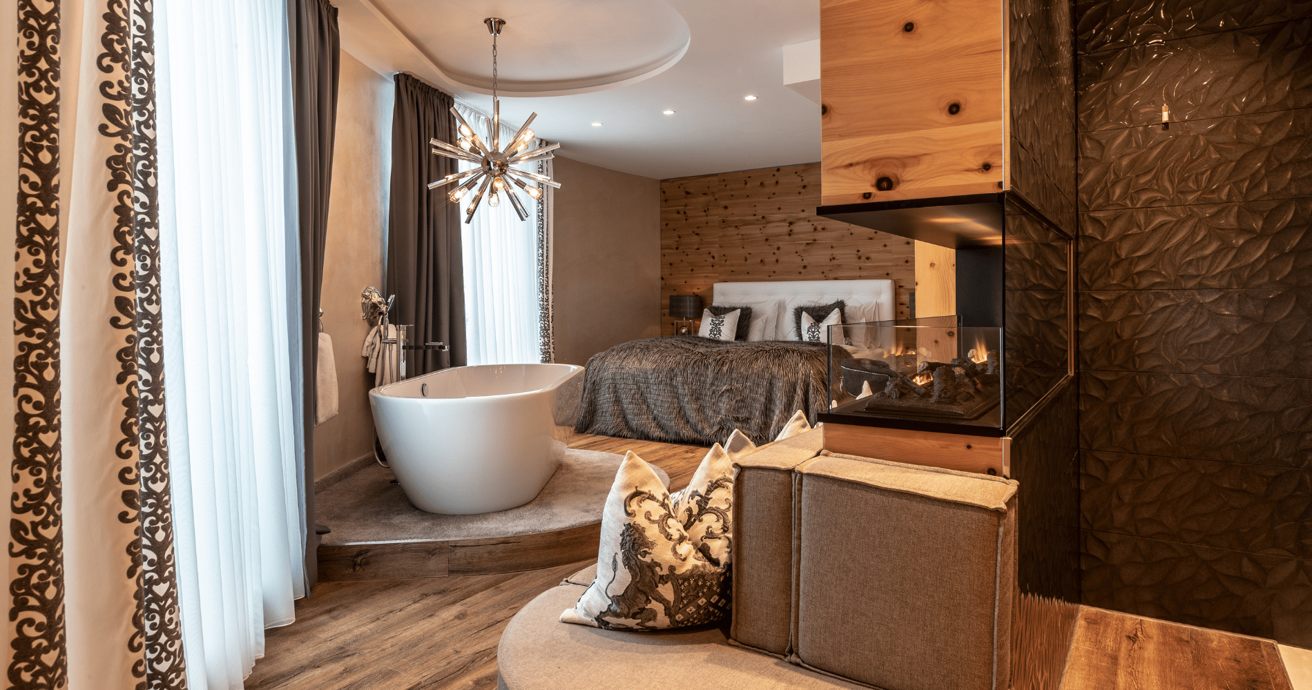 Zirben Deluxe Zimmer im Block Hotel