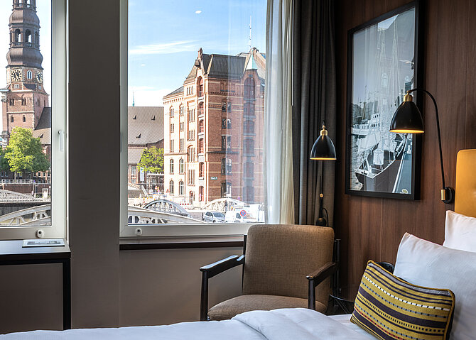 Hotelzimmer im Ameron Hotel Speicherstadt
