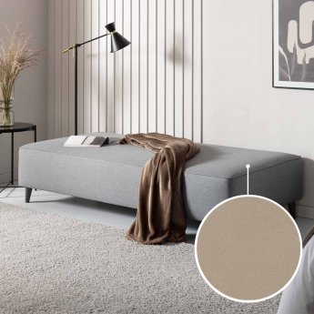 Sofa bed Bardolino with Dillon | sand 