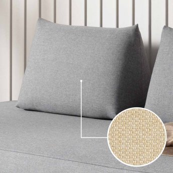 Cushion Sirmione (for sofa bed) with Alba | nature 