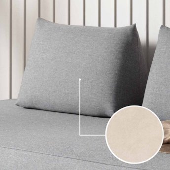 Cushion Sirmione (for sofa bed) with Vancouver | nature 