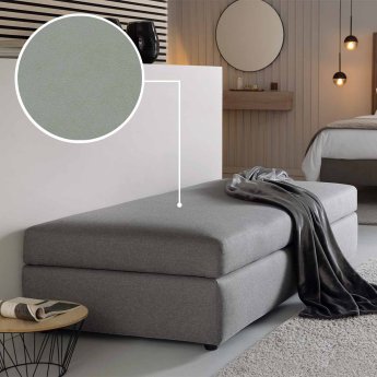 Schlafcouch (mit Stauraum) Limone mit Dillon | bleu 