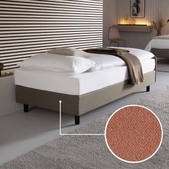 Rollaway bed GrandGuest | cognac 