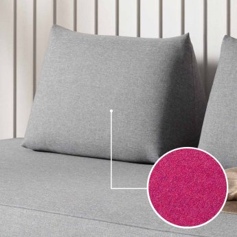 Cushion Sirmione (for sofa bed) with Tirol | pink 