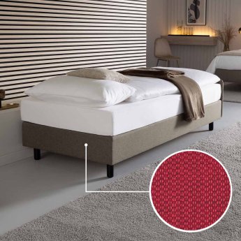 Rollaway bed GrandGuest | red 