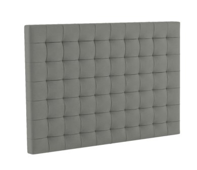 Rückenteil für Wandanbringung Canberra mit Ohio | kiesel 