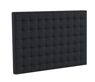 Rückenteil für Wandanbringung Canberra mit Ohio | schwarz 