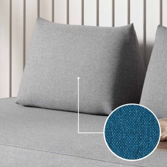 Cushion Sirmione (for sofa bed) with Seattle | blue 