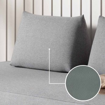 Cushion Sirmione (for sofa bed) with Padova Plus | pebble 
