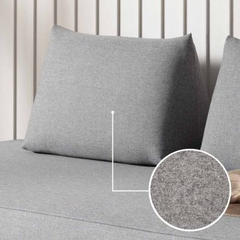 Cushion Sirmione (for sofa bed) with Tirol | grey 