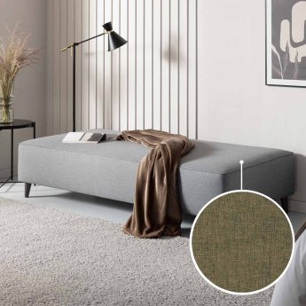 Sofa bed Bardolino with Olbia | beige-brown 