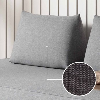 Cushion Sirmione (for sofa bed) with Alba | anthracite 