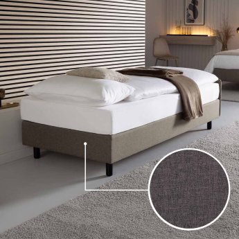 Rollaway bed GrandGuest | grey-brown 