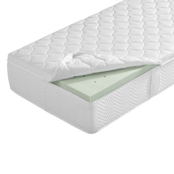 Non Flip Tonnen-Taschenfederkernmatratze Bente KS H3 (inkl. Topper) 