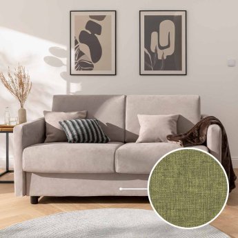 Schlafsofa Riva mit Bari | reseda 
