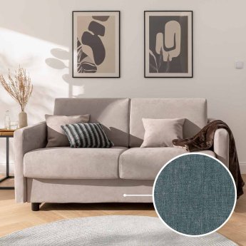 Schlafsofa Riva mit Bari | jeans 