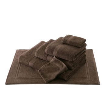 Single yarn terry towel Bath towel Imperial Trend | mocca 100x150 cm