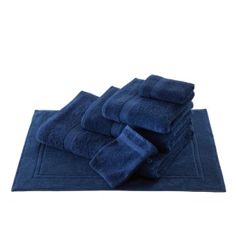 Single yarn terry towel Bath mat Imperial Trend | navy 050x070 cm