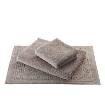 Single Yarn terry towel Shower towel BALI | beige-brown 070x140 cm