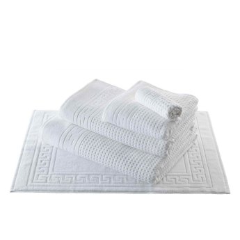Twisted terry towel Shower towel Venus | white 070x140 cm