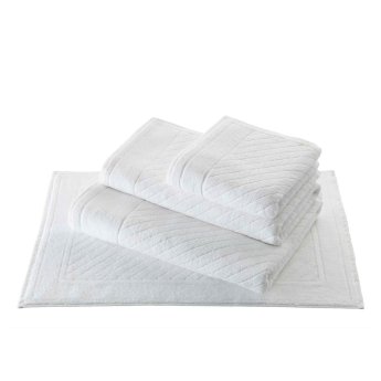 Zwirnfrottier Handtuch Colorado | weiss 050x100 cm