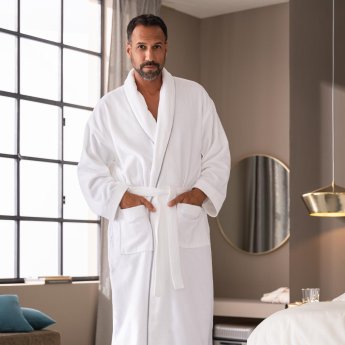 Bademantel Tahiti | weiss 