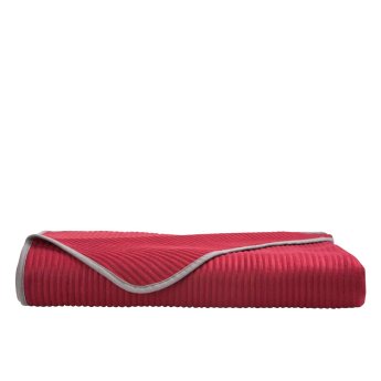 Fleecy blanket Stola | burgundy 