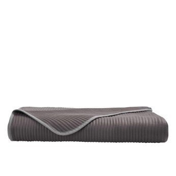 Fleecy blanket Stola | anthracite 