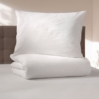 Bed linen set Marino | white 135x200 + 080x080 cm