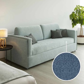 Etagensofa Meran mit Buffalo | blau 