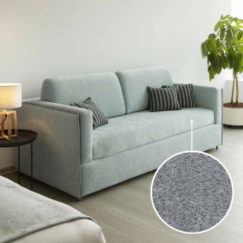 Etagensofa Meran mit Buffalo | grau 