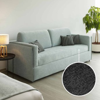 Etagensofa Meran mit Buffalo | anthrazit 