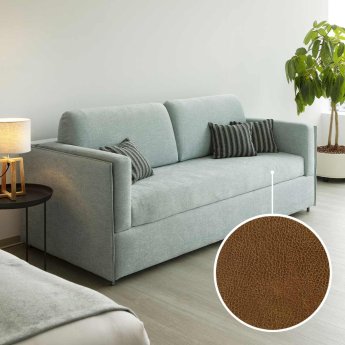 Etagensofa Meran mit Nashville | braun 