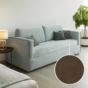 Etagensofa Meran mit Nashville | nougat 
