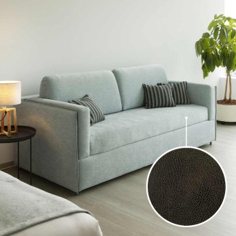 Etagensofa Meran mit Nashville | anthrazit 