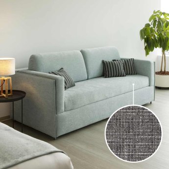Etagensofa Meran mit Newport | grau 