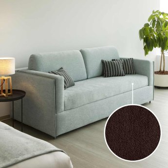 Etagensofa Meran mit Ohio | schoko 