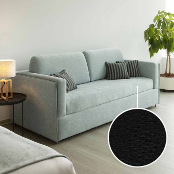 Etagensofa Meran mit Seattle | schwarz 