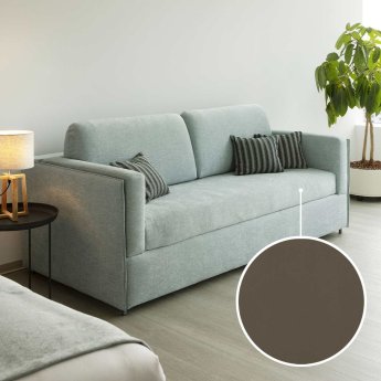 Etagensofa Meran mit Tunis | taupe 