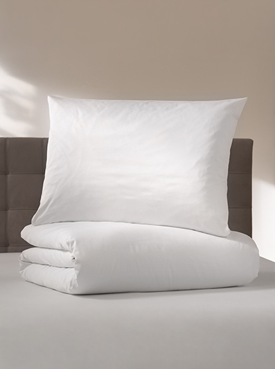 Satin bed linen Marquesa | white 