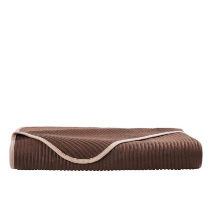 Fleece-Decke Stola | kakao 