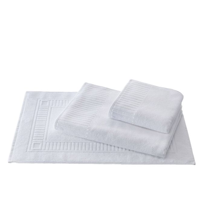 Twisted terry towel Akropolis | white 