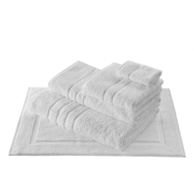 Single yarn terry towel Portofino | white 