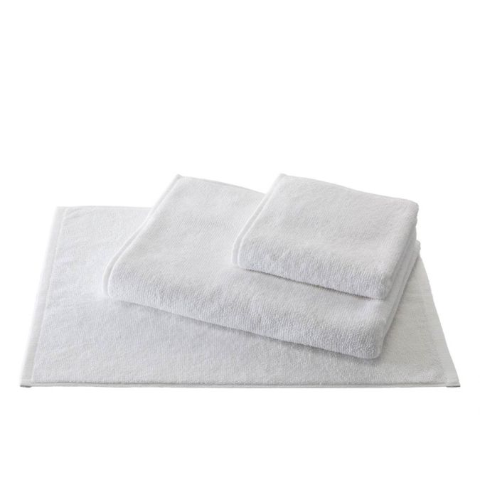 Twisted terry towel Nizza | white 