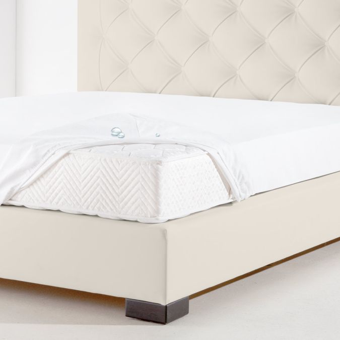 Anti-allergenic hygienic mattress cover Care Plus 30 cm | white 