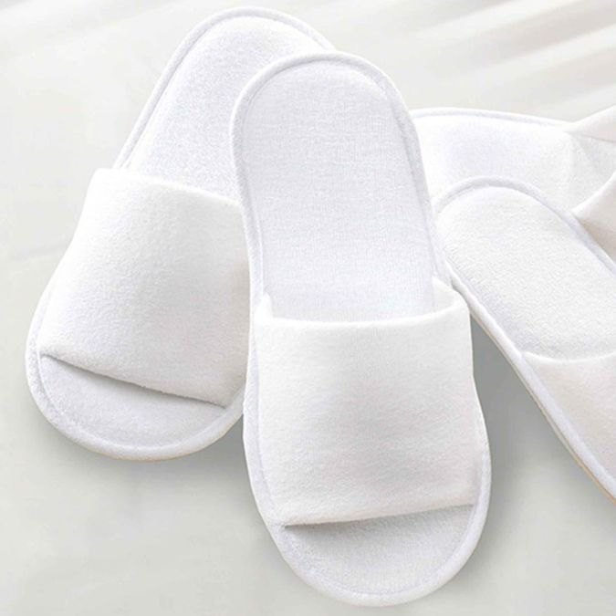 Bath slippers | white 